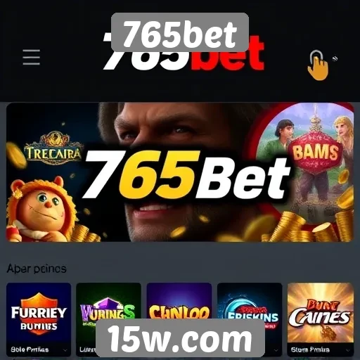 Explorando a variedade de jogos disponíveis no 765bet